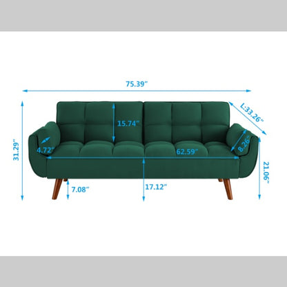 Green Fabric Sofa For Home Use